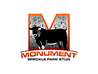 Monument Speckle Park Stud logo design by monster96