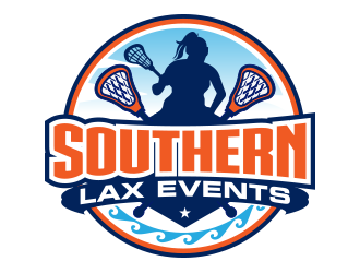 Southern Lax Events logo design by scriotx