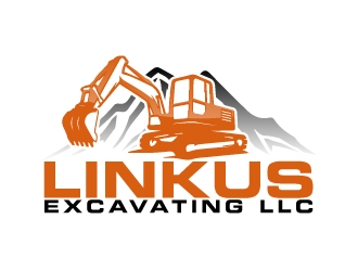 Linkus Excavating LLC  logo design by AamirKhan