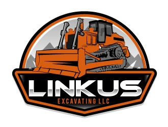 Linkus Excavating LLC  logo design by AamirKhan