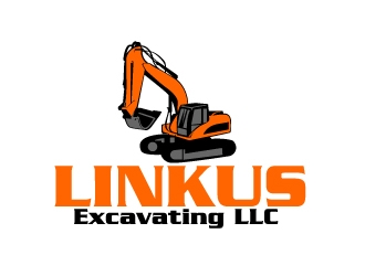 Linkus Excavating LLC  logo design by AamirKhan
