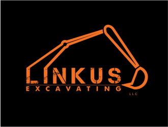 Linkus Excavating LLC  logo design by MariusCC