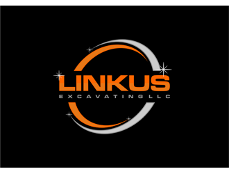 Linkus Excavating LLC  logo design by clayjensen
