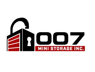 007 Mini Storage Inc. logo design by jaize