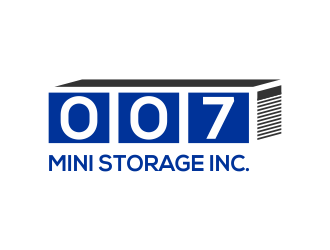 007 Mini Storage Inc. logo design by monster96