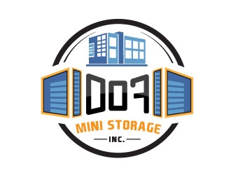 007 Mini Storage Inc. logo design by Suvendu