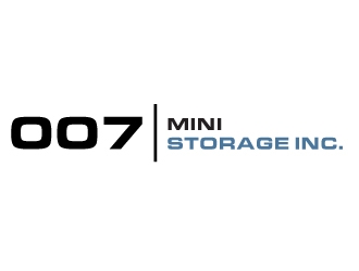 007 Mini Storage Inc. logo design by gilkkj