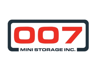 007 Mini Storage Inc. logo design by gilkkj