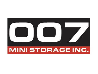 007 Mini Storage Inc. logo design by gilkkj