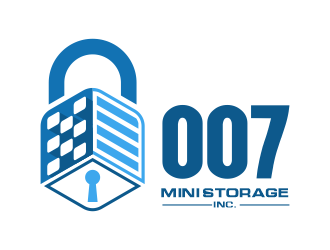 007 Mini Storage Inc. logo design by zonpipo1