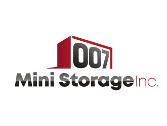 007 Mini Storage Inc. logo design by cube_man