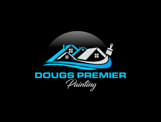 Dougs Premier Painting logo design by Greenlight