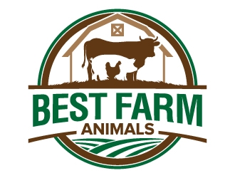 Best Farm Animals logo design by jaize