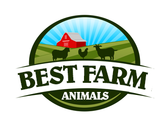 Best Farm Animals logo design by kunejo