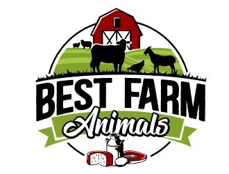 Best Farm Animals logo design by veron