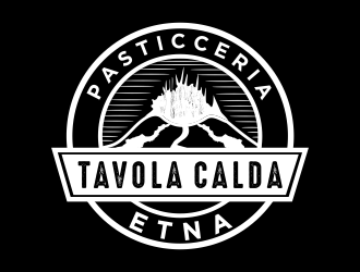 Pasticceria Tavola Calda Etna logo design by Mahrein