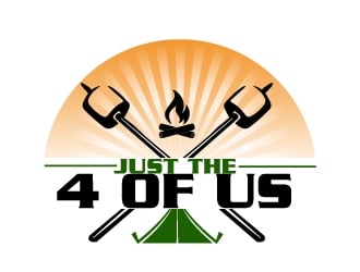 Just The 4 Of Us logo design by AamirKhan