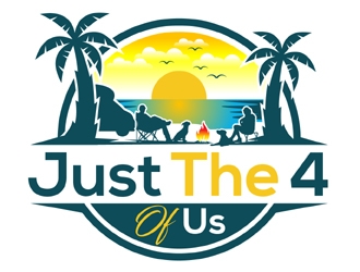 Just The 4 Of Us logo design by MAXR