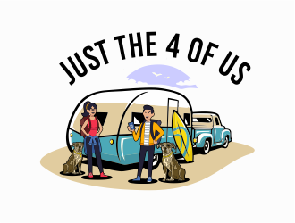 Just The 4 Of Us logo design by mr_n