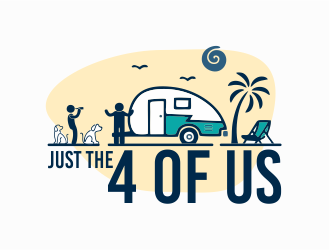 Just The 4 Of Us logo design by mr_n