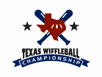 Texas Wiffleball Championship logo design by up2date