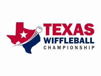 Texas Wiffleball Championship logo design by up2date