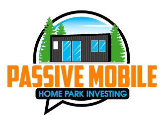 Passive Mobile Home Park Investing Podcast logo design by AamirKhan