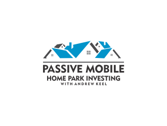 Passive Mobile Home Park Investing Podcast logo design by Meyda