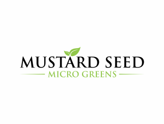 Mustard Seed Micro Greens logo design by eagerly