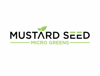 Mustard Seed Micro Greens logo design by eagerly