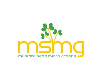 Mustard Seed Micro Greens logo design by creativemind01