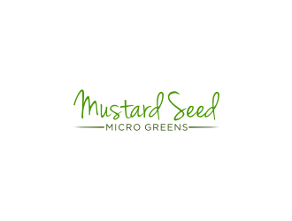 Mustard Seed Micro Greens logo design by Sheilla