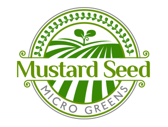 Mustard Seed Micro Greens logo design by scriotx