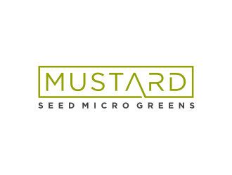 Mustard Seed Micro Greens logo design by bricton