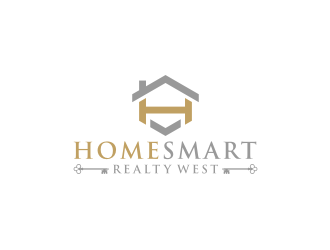 HomeSmart Realty West logo design by bricton