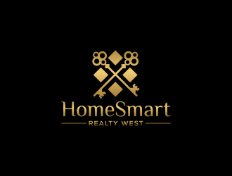 HomeSmart Realty West logo design by N3V4