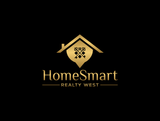 HomeSmart Realty West logo design by N3V4