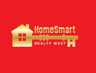 HomeSmart Realty West logo design by lokiasan