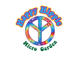 Happy Hippie Microgreens logo design by KapTiago