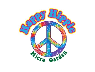Happy Hippie Microgreens logo design by KapTiago