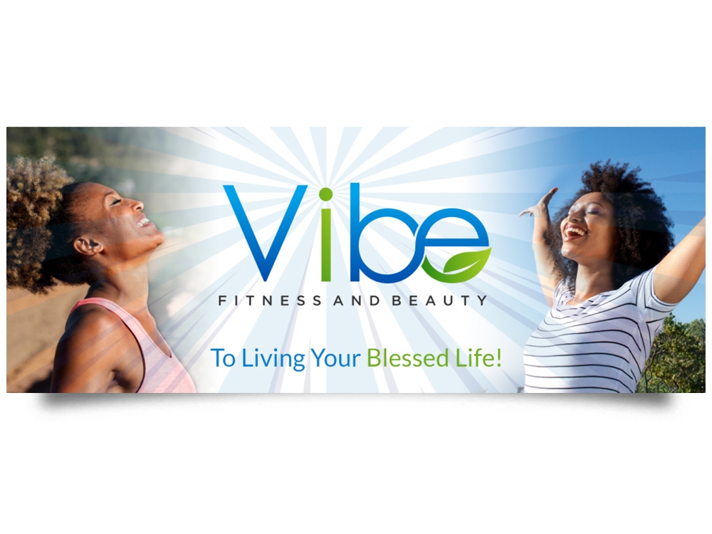 Vibe Fitness and Beauty  logo design by Realistis