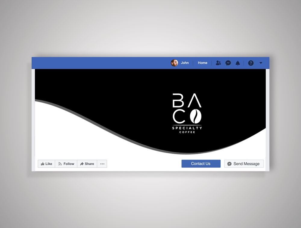 BA.CO Specialty Coffee logo design by fritsB