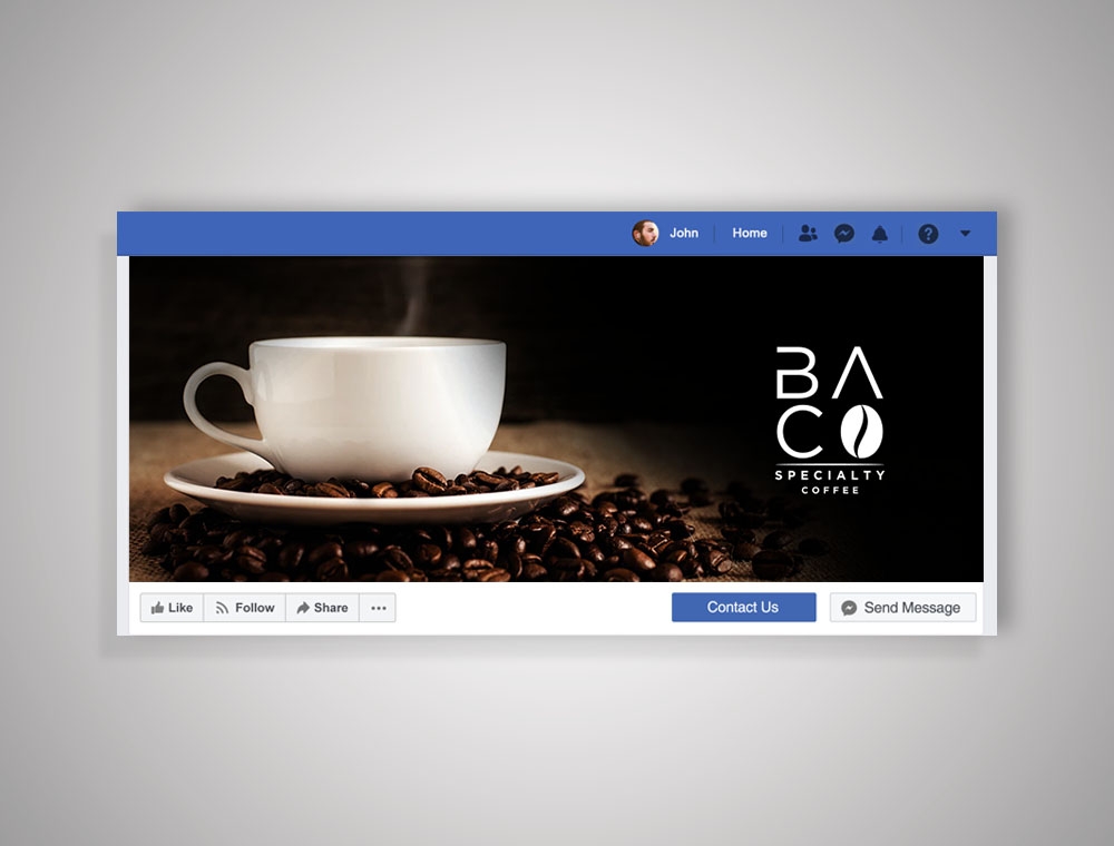 BA.CO Specialty Coffee logo design by fritsB
