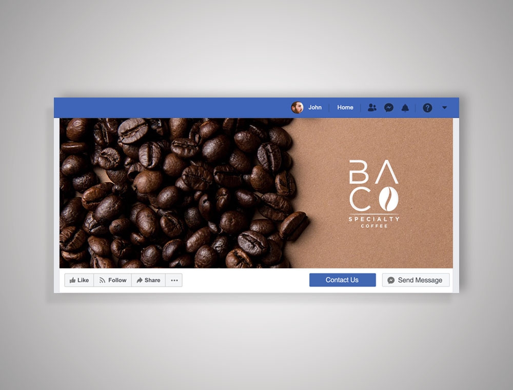 BA.CO Specialty Coffee logo design by fritsB
