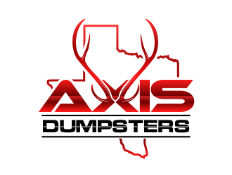 Axis Dumpsters  logo design by beejo