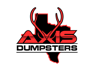 Axis Dumpsters  logo design by beejo