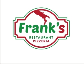Franks Pizzeria Restaurant logo design by GURUARTS