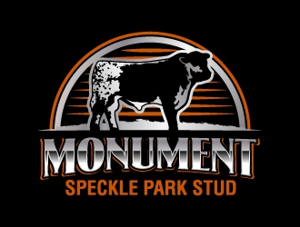 Monument Speckle Park Stud logo design by jaize