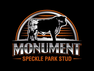 Monument Speckle Park Stud logo design by jaize