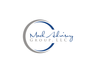 Mack Advisory Group, LLC logo design by sodimejo